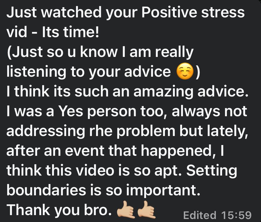 Member message