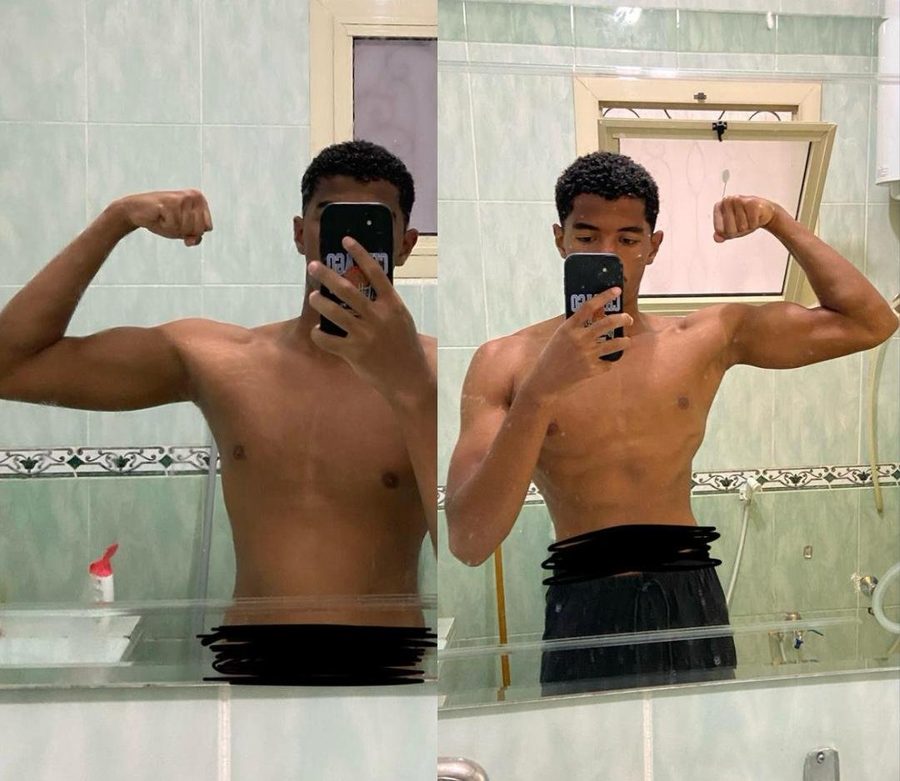 Omar before and after